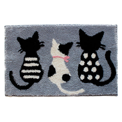 Lovely Cats Bathroom Mat