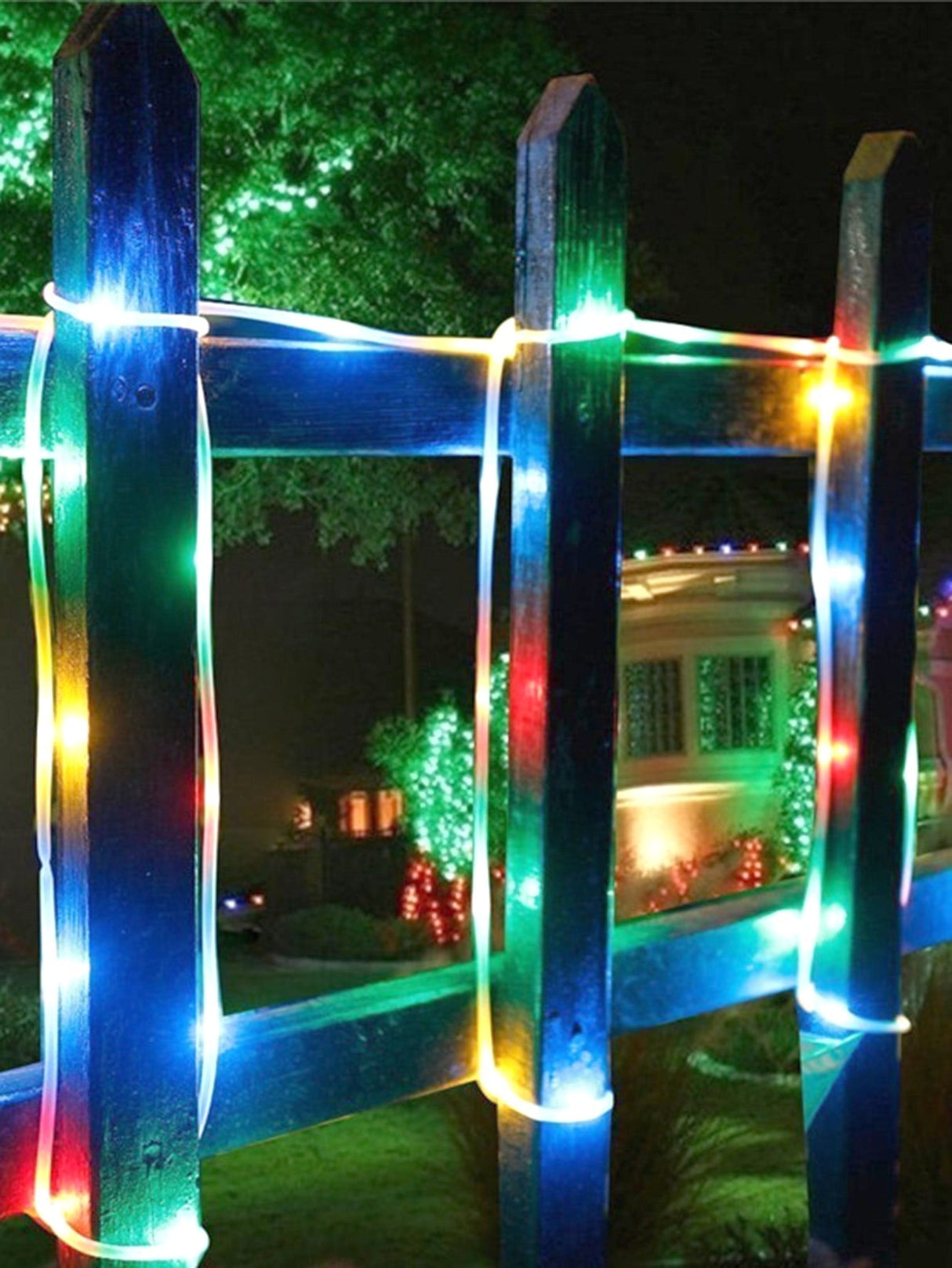 5m Waterproof String Lights with 8 Modes with 50pcs Bulb 1pc - Novelty Lighting