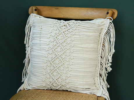 Handmade Woven Pillowcase, Pillow Cover for Home