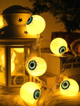 Halloween String Light with 10pcs Eye Shaped Bulb 1pc - Novelty Lighting