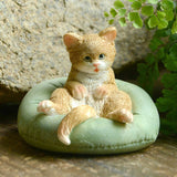 Cute Cat Figurine