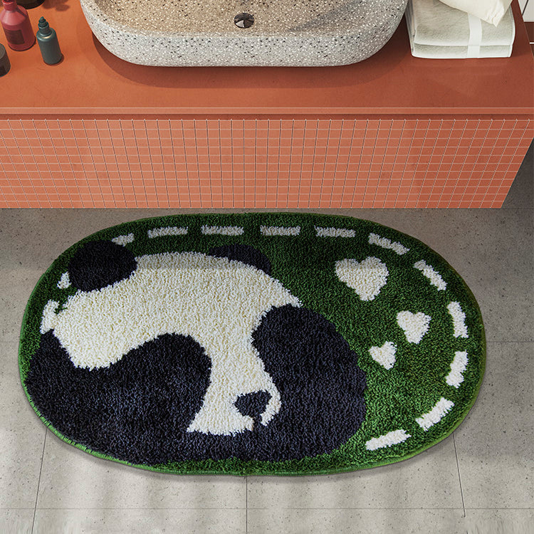 Eyes Covered Panda Bath Mat