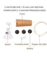 Bottle Stopper String Light 1pc - Novelty Lighting