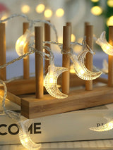 Ramadan String Light with 20pcs Moon Shaped Bulb 1pc - Novelty Lighting