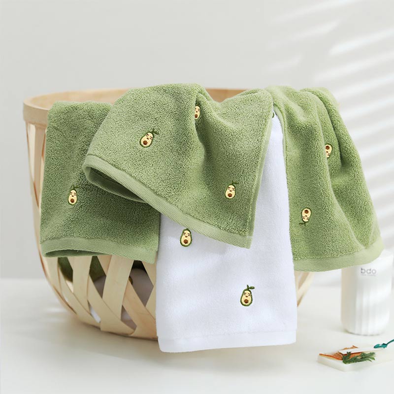 Avocado Breathable Cotton Towel (2PCS)