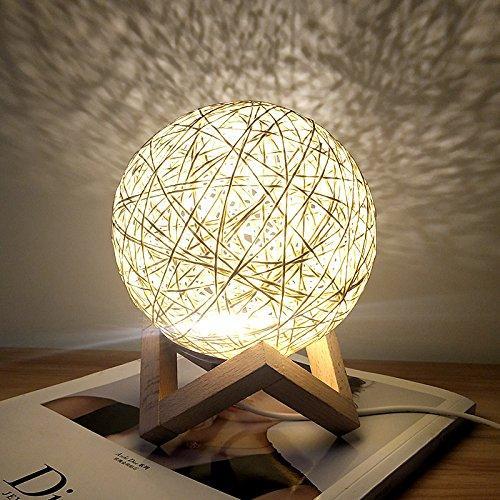 Rattan Ball Moon Light Lamp