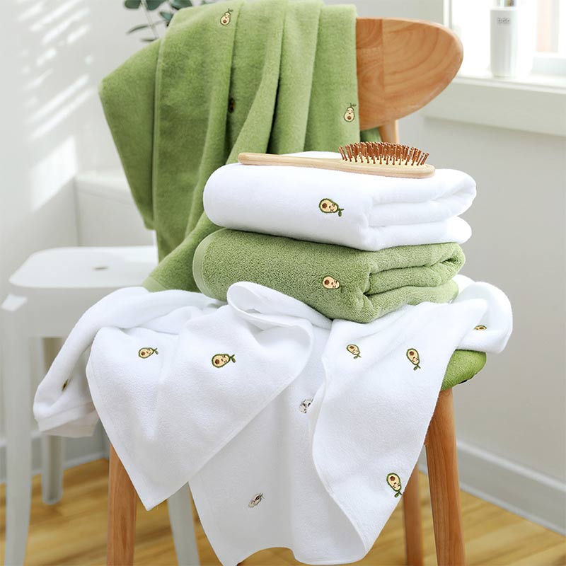 Avocado Breathable Cotton Bath Towel