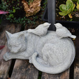 Sleeping Cat Sculpture