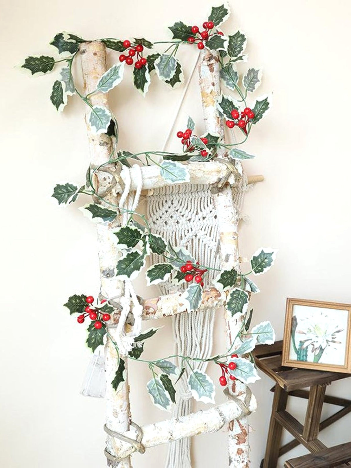 Christmas Red Fruit Decor String Light 1pc - Lighting & Lamp