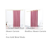 Pink Velvet Shower Curtain