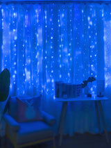 Led 2 x 2M Curtain String Light with 20pcs Clip 200 - Novelty Lighting