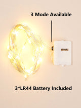 Copper String Light with 30pcs Bulb 1pc - Novelty Lighting