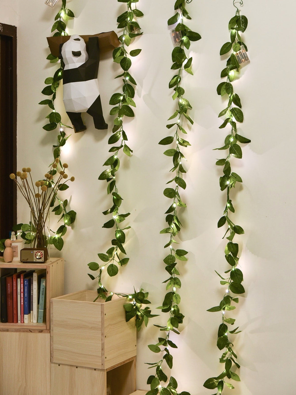 2m Artificial Vine String Light with 20pcs Bulb 1pc - Novelty Lighting