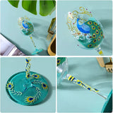 Hand-painted Colorful Wine Glasses Collection