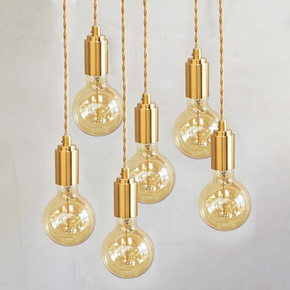 Mono Brass Gold Pendant Light
