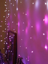 Led 2 x 2M Curtain String Light with 20pcs Clip 200 - Novelty Lighting