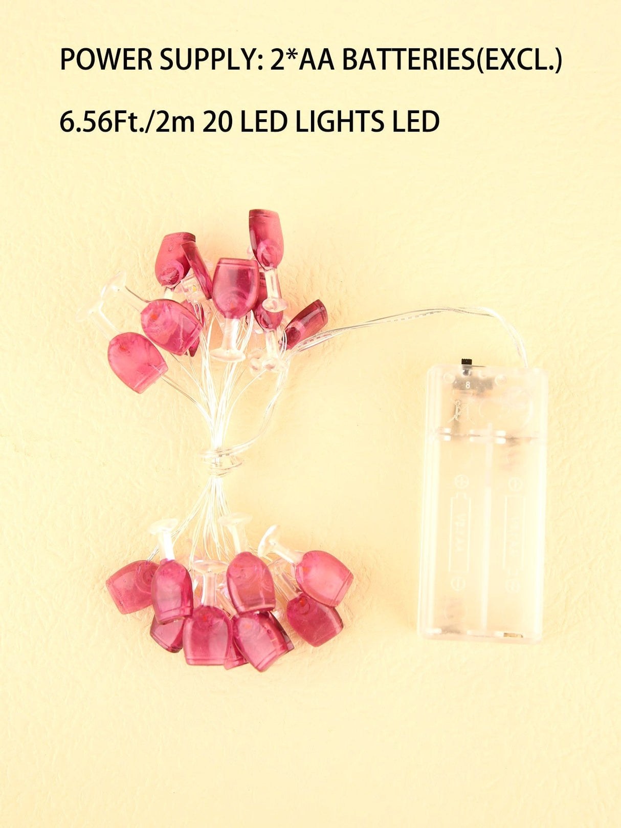 20 Led 2M Cup String Light - Novelty Lighting