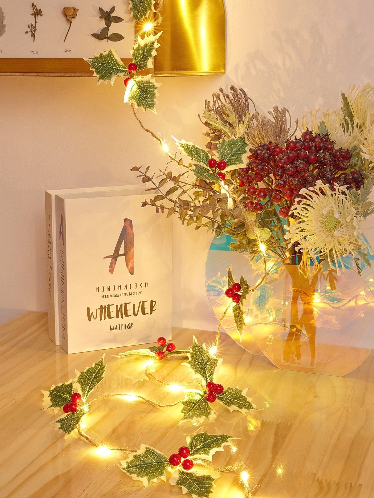 Christmas Berry String Light 1pc - Lighting & Lamp