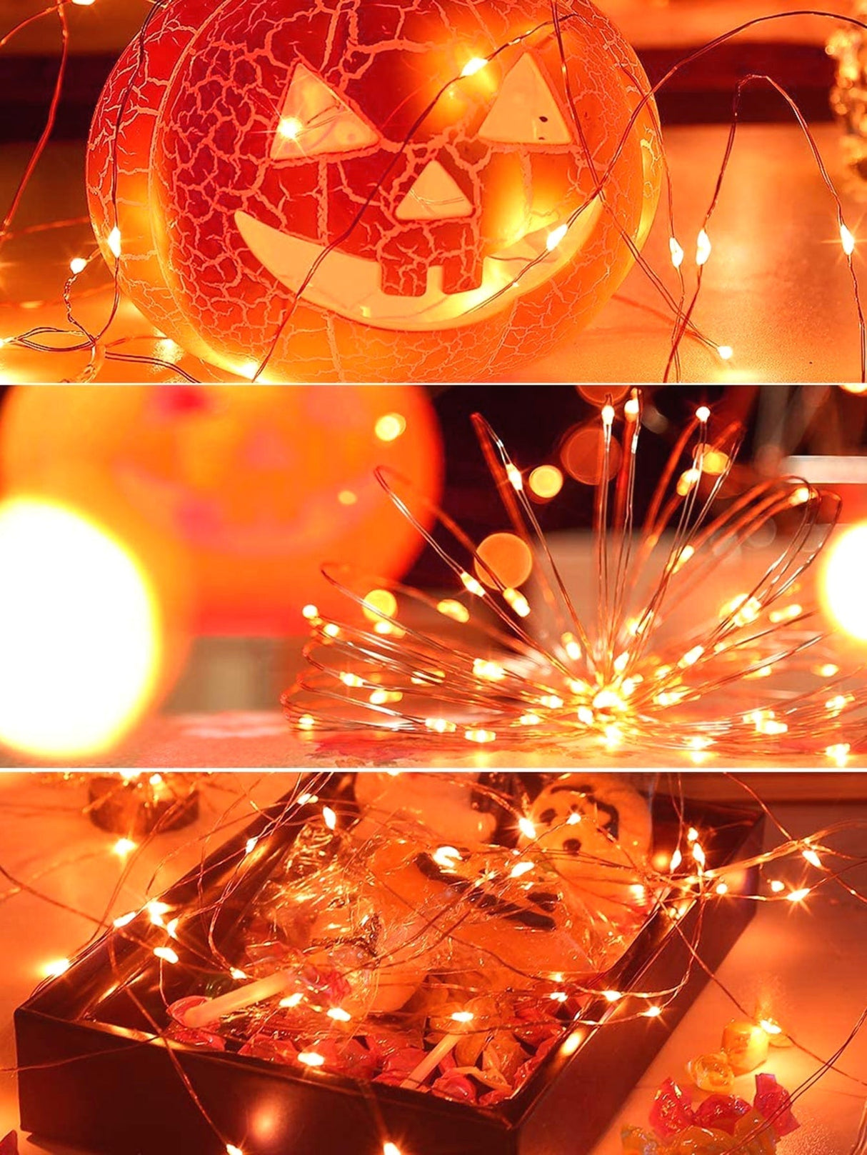 Halloween Decorative String Light with 40pcs Bulb 1pc - Lighting & Lamp