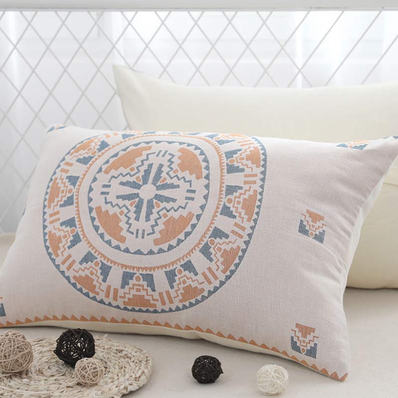 Bohemian Button Closure Pillowcases Pillow Shams (2PCS)