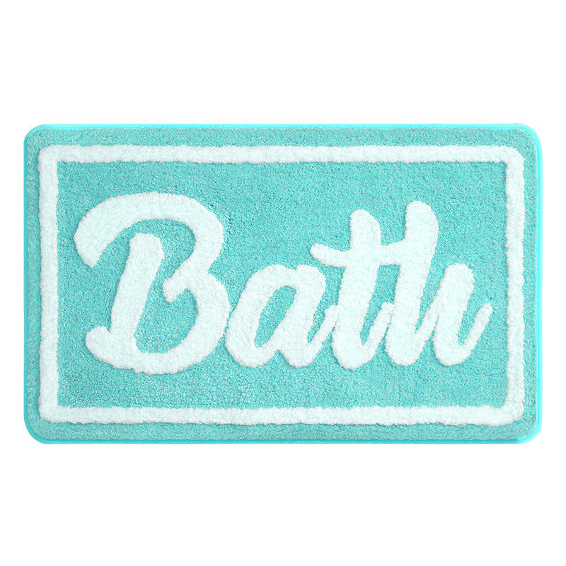 Seven Color Happy Bath Mat