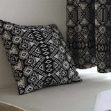 Black & White Geometric Pattern Pillowcase