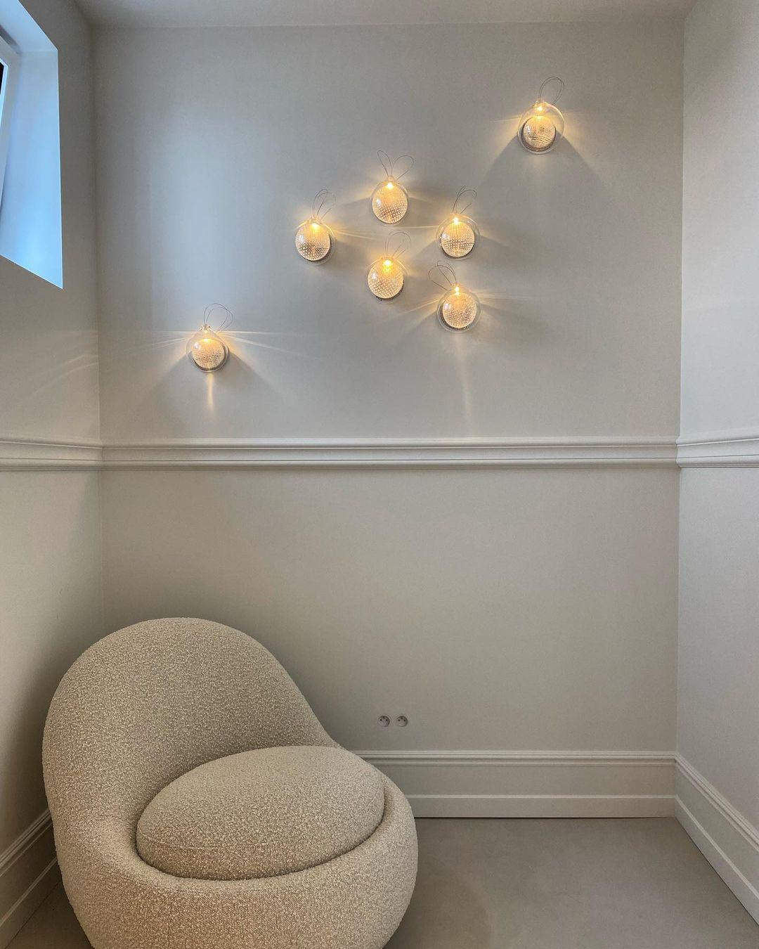 Mesh Glass  Wall Lamp
