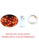 Halloween Decorative String Light with 40pcs Bulb 1pc - Lighting & Lamp