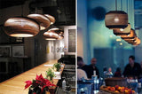 Luminaria Corrugated Board Pendant Light