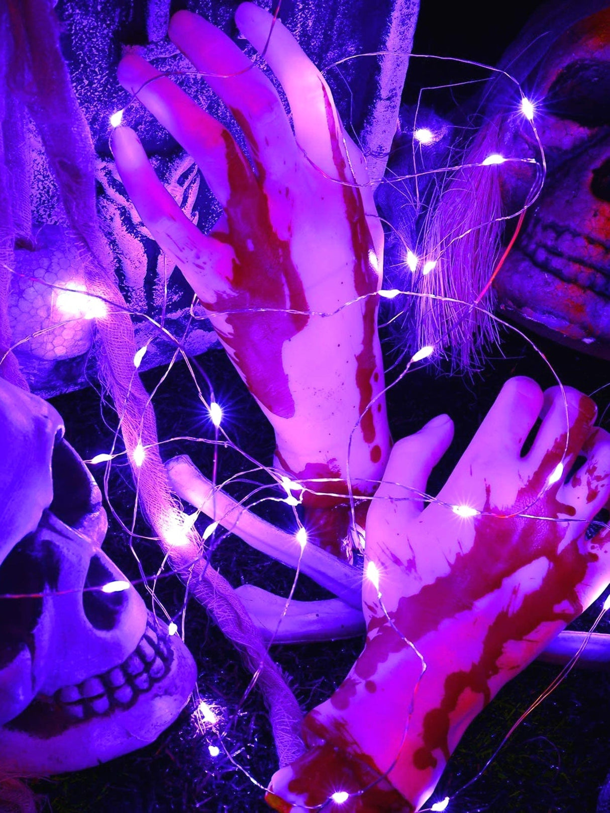 Halloween Decorative String Light with 40pcs Bulb 1pc - Lighting & Lamp