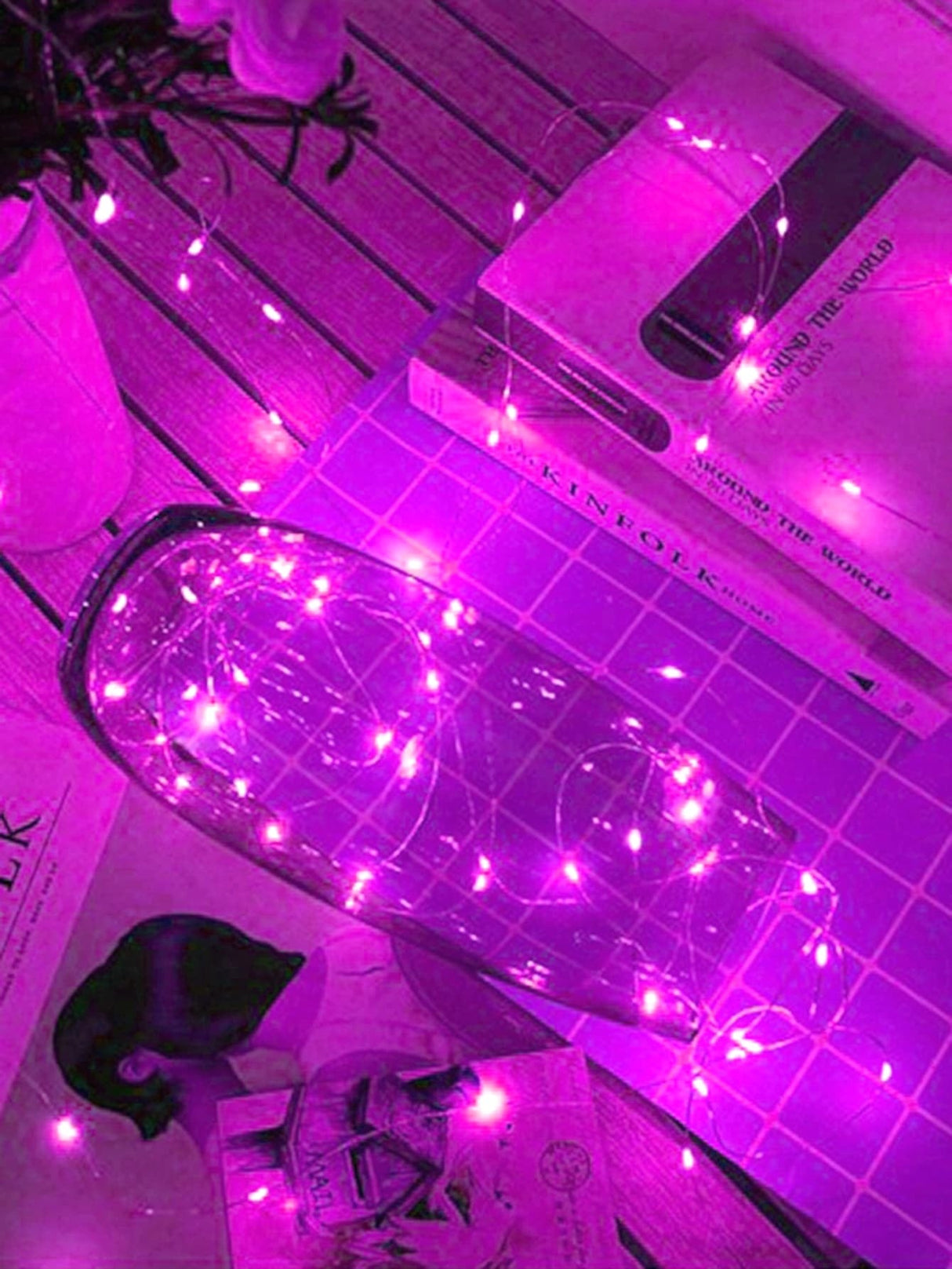 String Light with 10pcs Bulb 1pc - Novelty Lighting