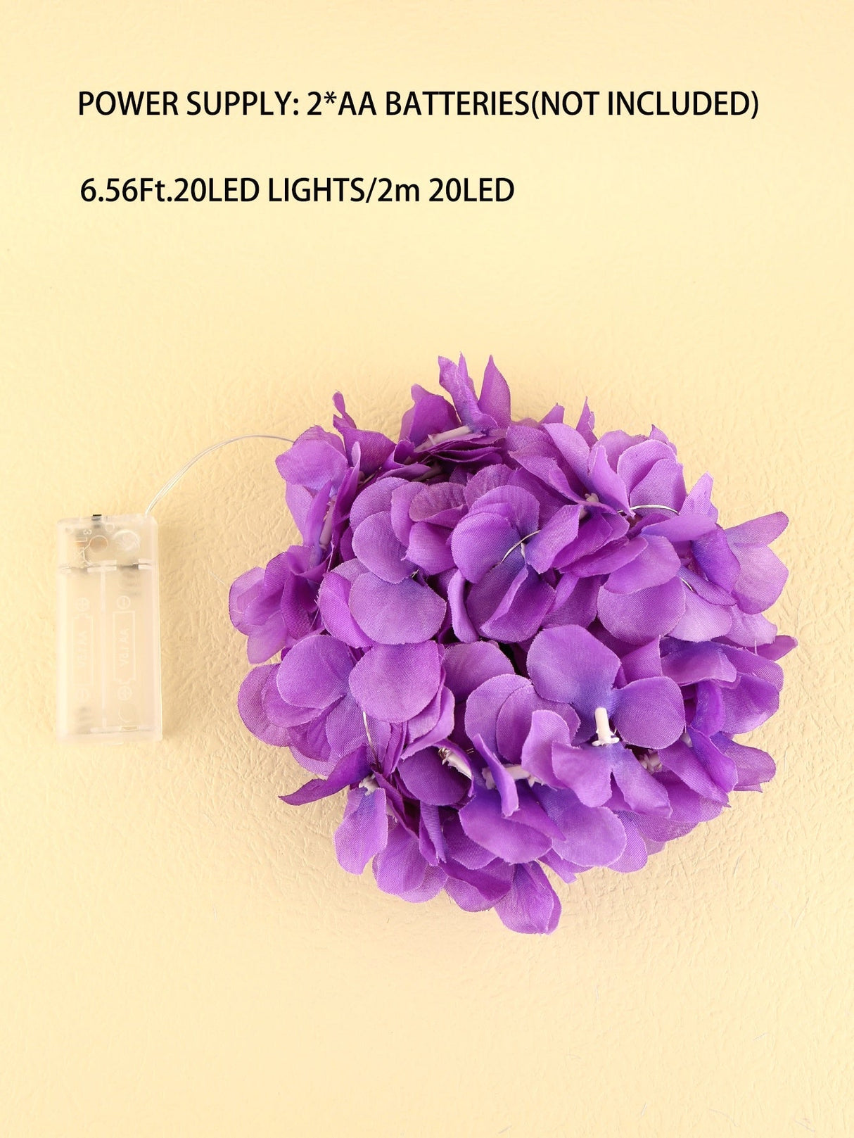 20 Led 2M Artificial Flower Vine String Light - Novelty Lighting