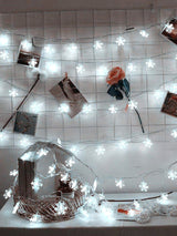 Christmas 40 Led 6m Snowflake String Light - Lighting & Lamp