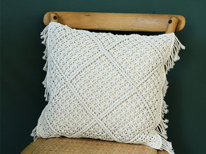 Handmade Woven Pillowcase, Pillow Cover for Home