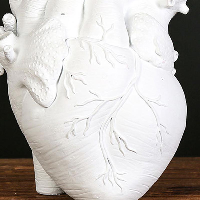 Artificial Heart Shape Flower Vase