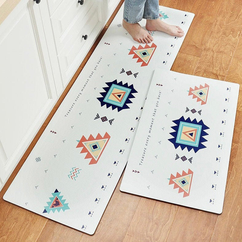 Ethnic Print Kitchen Floor Mat