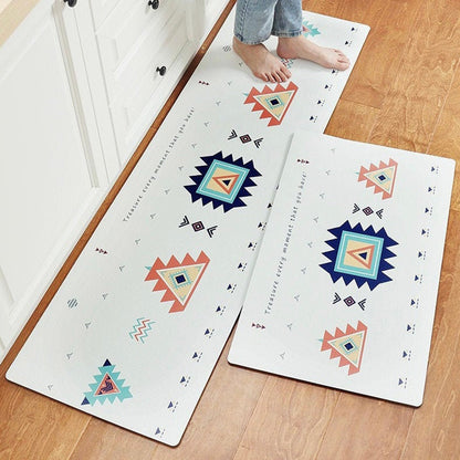 Ethnic Print Kitchen Floor Mat