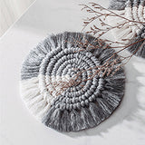 Bohemia Woven Hand-Made Cotton Linen Placemats Coasters (3PCS)