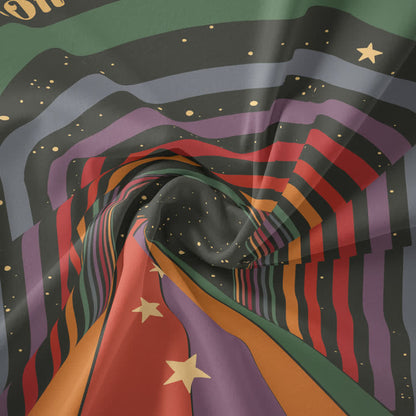 "Break On Through To The Other Side" Rainbow Tapestry