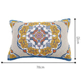 Blooming Peony Pattern Cotton Pillow Towel (2PCS)