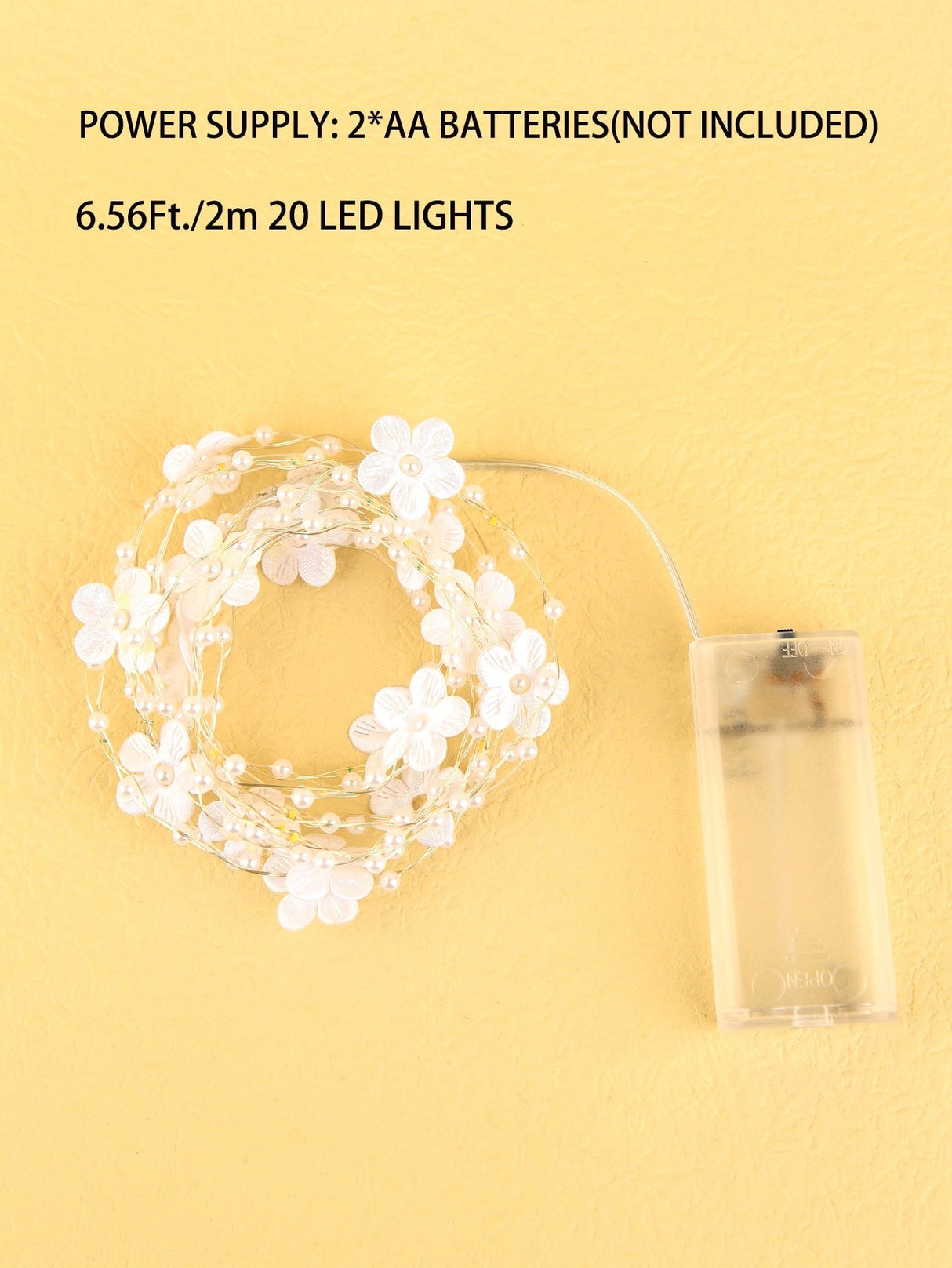 20 Led 2M Flower String Light 1pc - Novelty Lighting