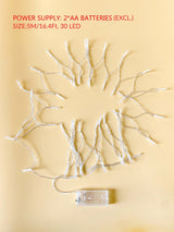 5m String Light with 50pcs Bulb 1pc - Novelty Lighting