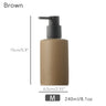 Ceramic Soap Dispenser, Foaming Pump Bathroom Bottle, Simple Design, Refillable Reusable Lotion Pump for Bathroom Kitchen, 240ml/8.1oz