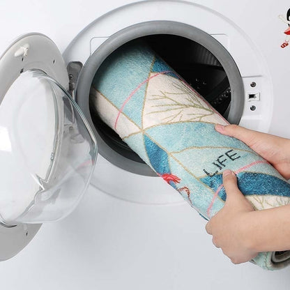 Fresh Lovely Semicircle Bath Mat