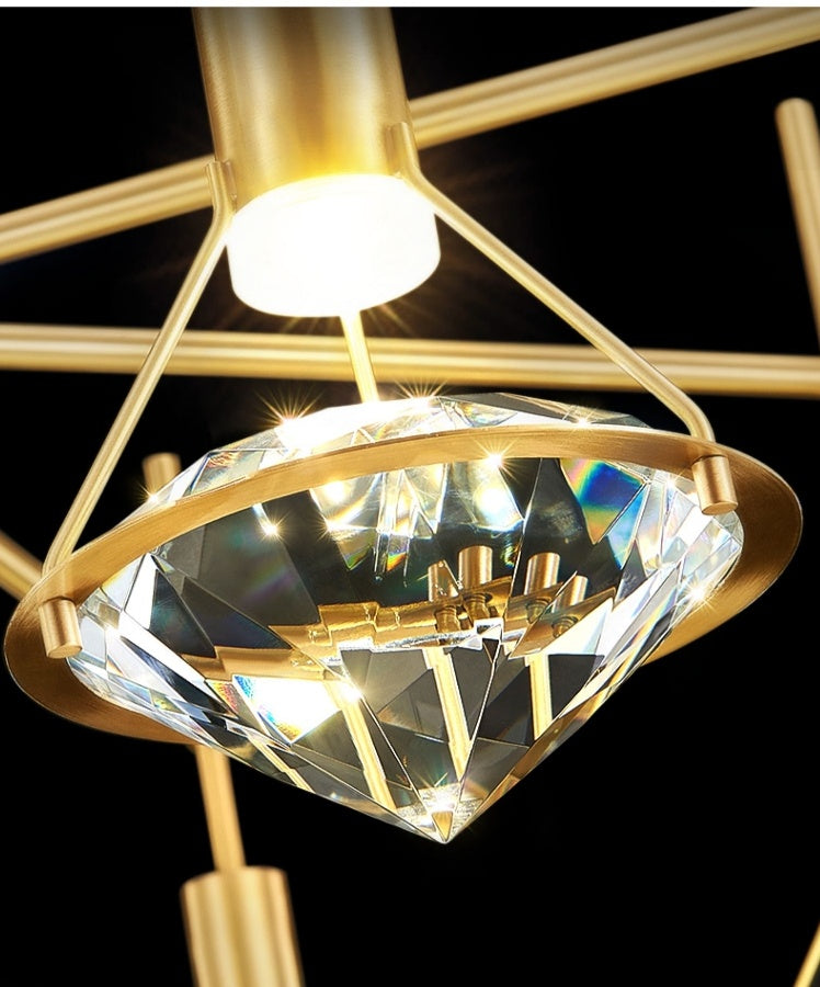 Diamond Carat Wall Lamp