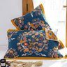 Blooming Flower Pattern Breathable Pillow Towel (2PCS)