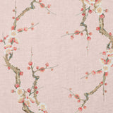 Pink Plum Blossom Noren Doorway Curtain