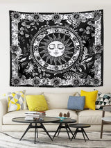 Abstract Sun Print Tapestry