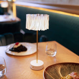 Accordeon Battery Table Lamp