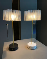 Accordeon Battery Table Lamp